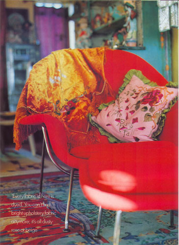 Betsey Johnson's apartment Betsey Johnson's apartment